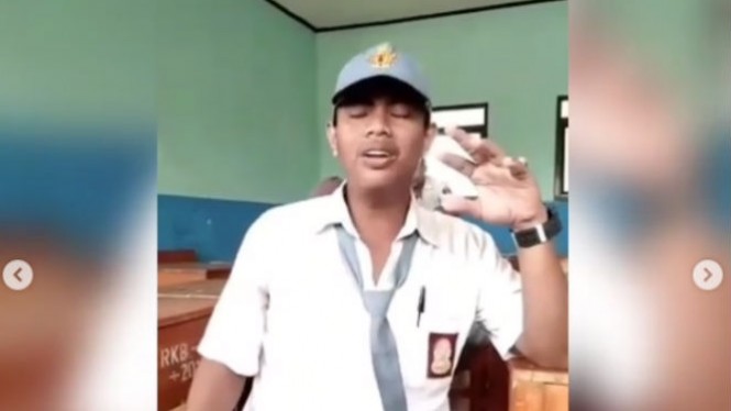 Tampang Boleh Sangar Tapi Lantunan Al Quran Siswa Ini Bikin Merinding