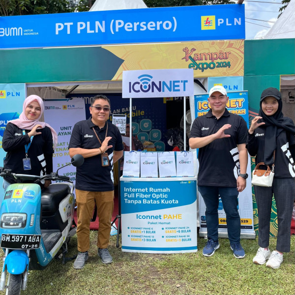 Optimalkan Strategi Pemasaran, PLN Icon Plus Goes to Kampar Expo 2024