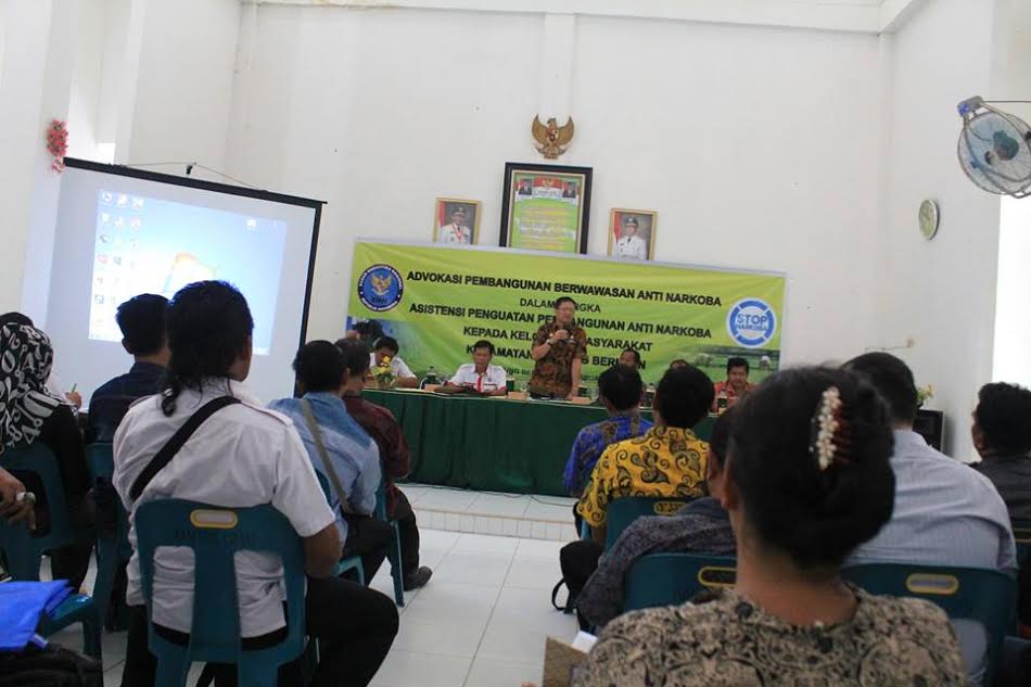 Advokasi Pembangunan Berwawasan Anti Narkoba Berlangsung di Tanjung Beringin