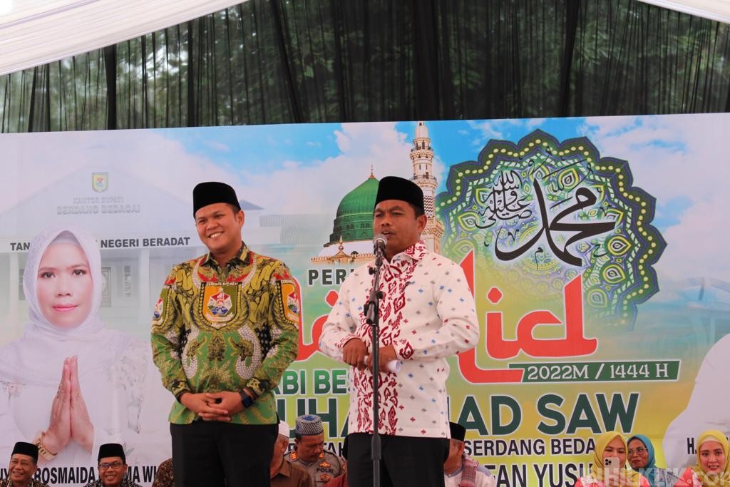 Bupati Darma Wijaya Ingatkan Umat Islam Ikuti Tauladan Nabi Muhammad SAW