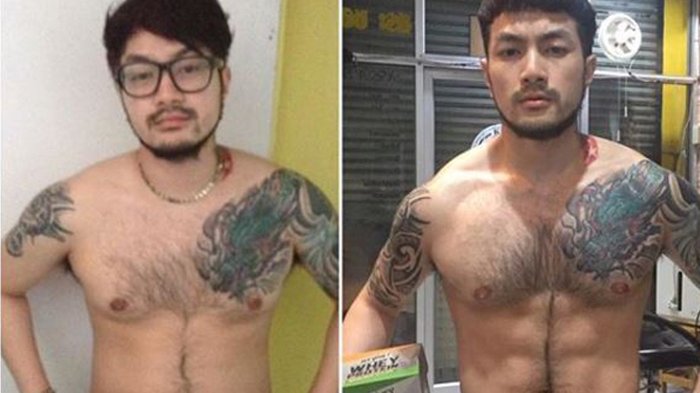MANTAP... Perubahan Drastis Pria Gemuk ini Bikin Istri Cantiknya Minta Balikan Lagi
