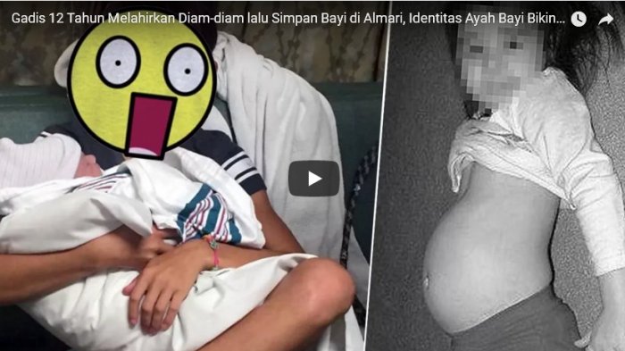 Gadis Berusia 12 Tahun Berhasil Kelabui Orang soal Kehamilannya hingga Akhirnya Melahirkan