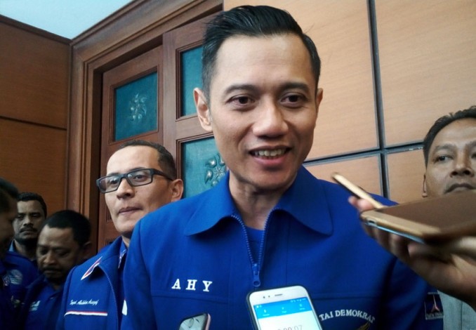 AHY Sebut Rakyat Berempati dan Marah Atribut Demokrat Dirusak