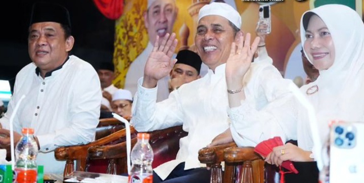 Diikuti 20 Ribu Lebih Peserta, Pj Bupati Herman Lepas Peserta Pawai Idul Fitri 1445 H