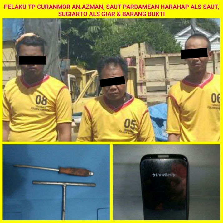 Melawan Saat Ditangkap,Maling Motor di Rohul Ditembak Polisi