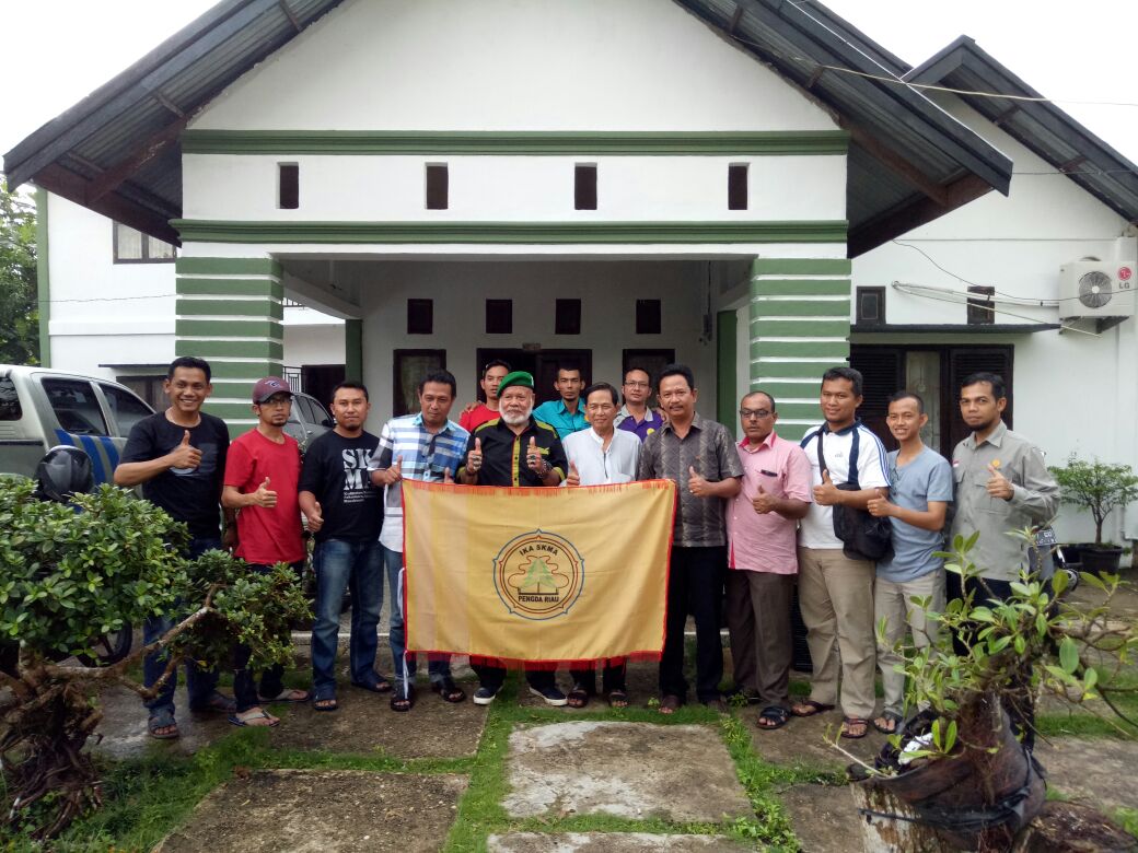 Pesepeda Keliling Indonesia ini Sambangi KBB Inhil