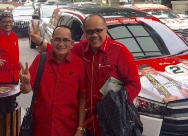 Begini Reaksi Syarief Hasan Lihat Ruhut Berbaju PDIP