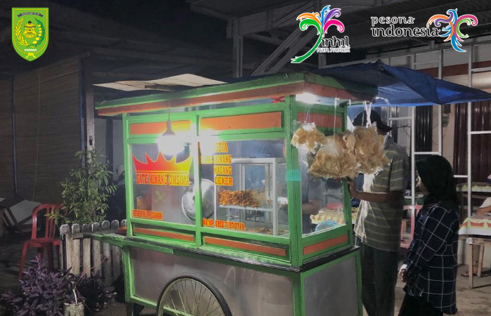 Warga Tembilahan Jangan Lupa Cicipi Sate Minang Om Sima