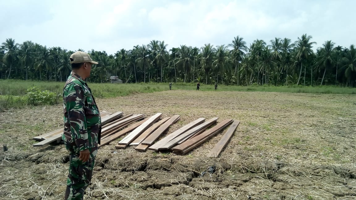 Persiapan Penutupan, Stagas TMMD Siapkan Helipad