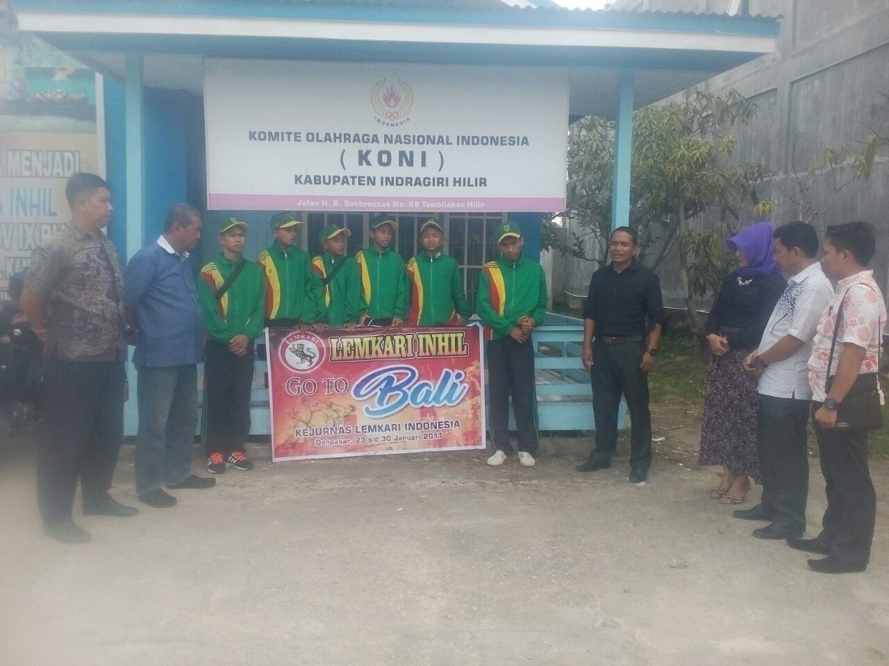 KONI  Berharap Lemkari Inhil Mampu Sabet Emas dan Juara Umum