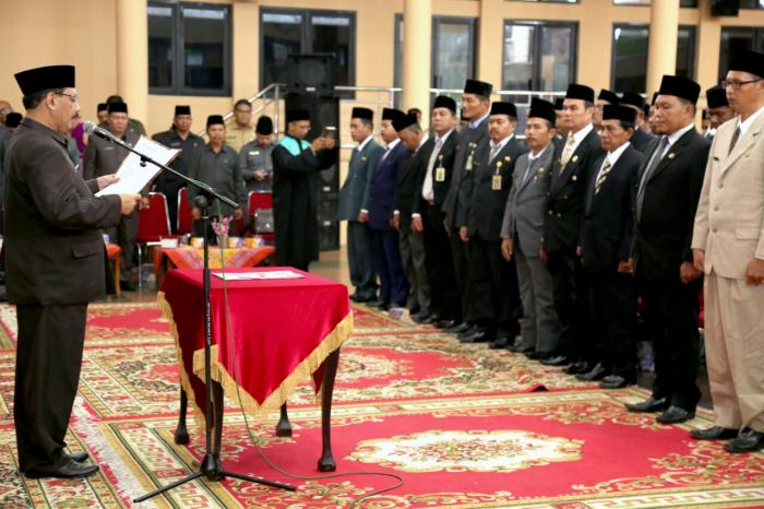 Formasi Baru, 232 Pejabat Inhil Dilantik Lagi
