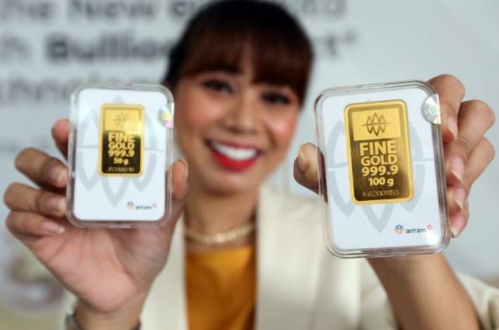 Cuan 18,41% Setahun, Harga Emas Antam Hari Ini Terbang
