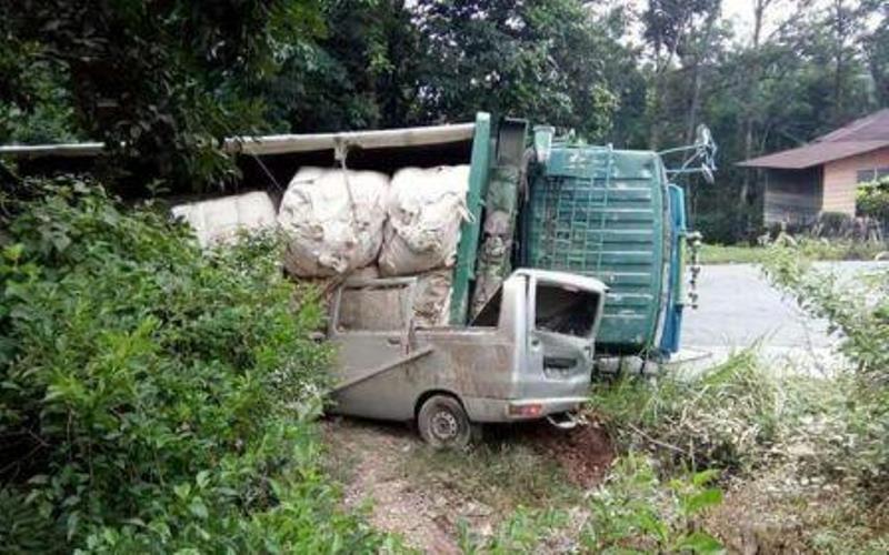 Empat Orang Tewas Dalam Kecelakaan Maut di Kampar