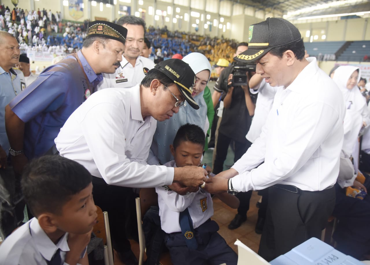 HM Wardan Pinta Orangtua Ikutsertakan Anak dalam Imunisasi MR