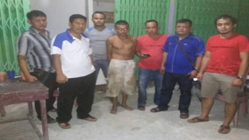 Polsek Tapung Bantu Tangkap Pelaku Pembunuh DPO Polres Barelang