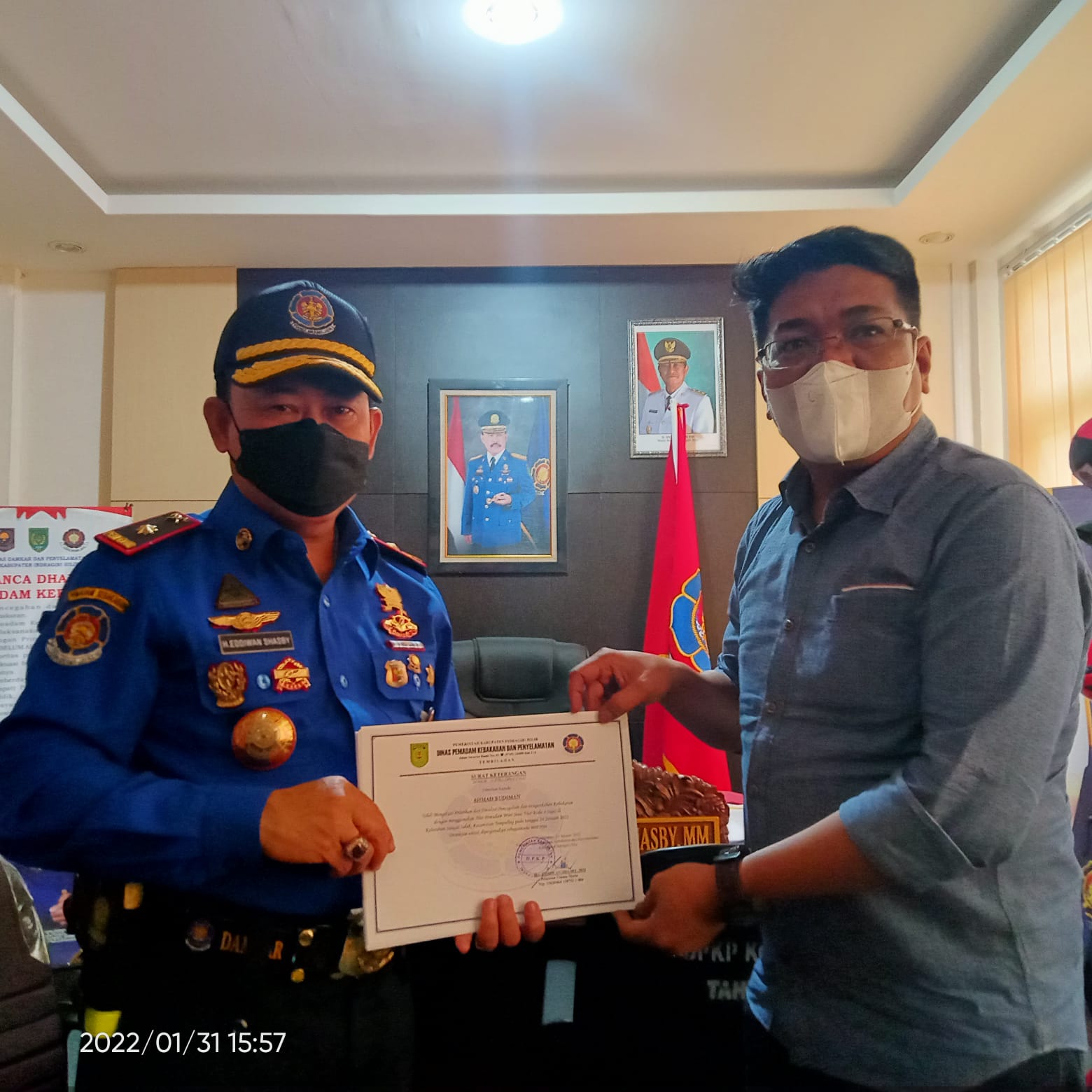 Satredkar Sebagai Upaya Pencegahan Dan Pengendalian Kebakaran Tingkat Pedesaan