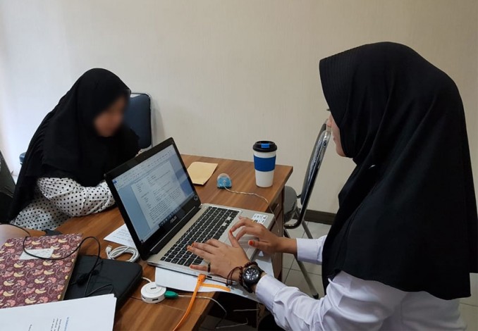 Sebar Berita Bohong Soal Gempa, Wanita ini Diamankan Petugas