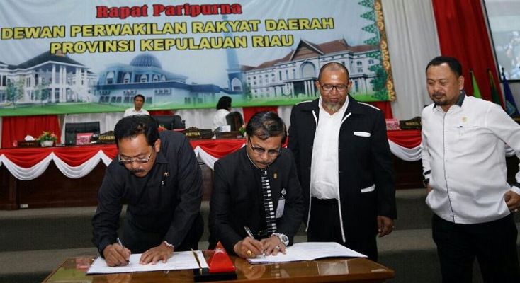 APBD Kepri 2017 Disahkan Rp3,36 Triliun