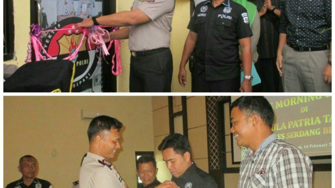 Kapolres Sergai Resmikan Ruang Media Center