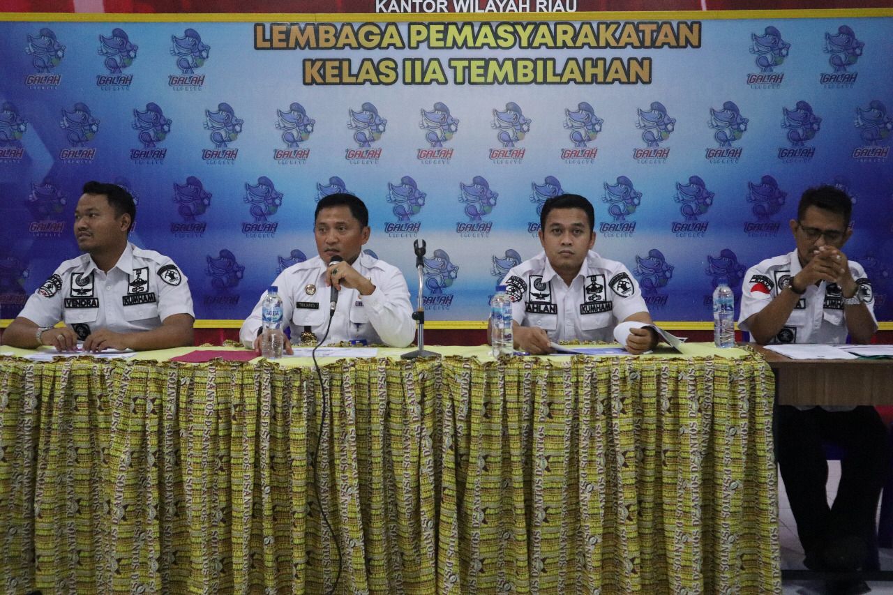 Kalapas Tembilahan Pastikan Semua Layanan Untuk Napi Nol Rupiah