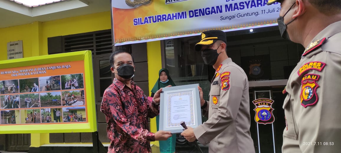 Kapolres Inhil: Terima Kasih Sambu Group