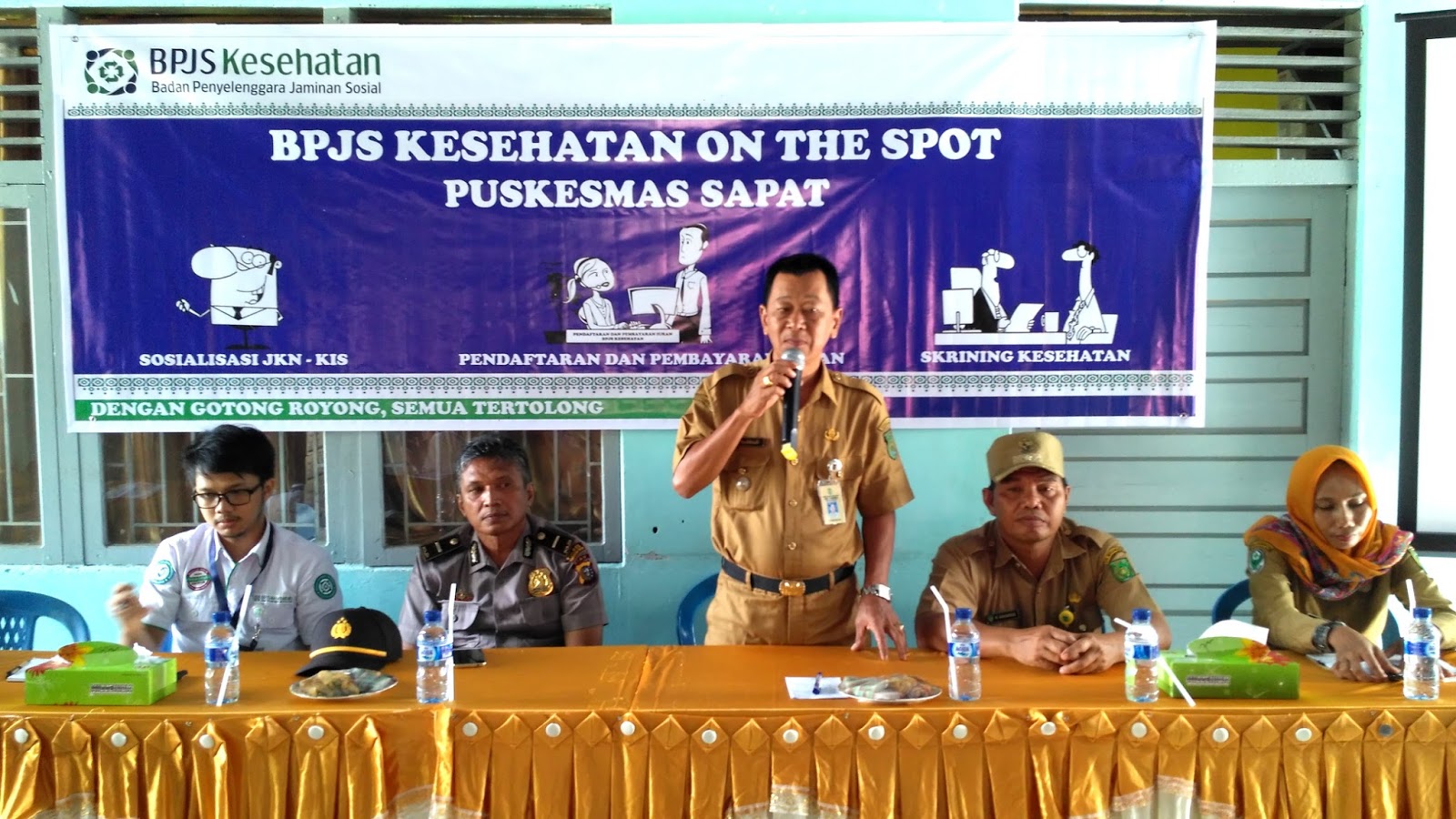 BPJS Kesehatan On The Spot Puskesmas Sapat