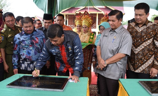 Menteri Dalam Negeri Resmikan 3 Kecamatan Baru di Bengkalis