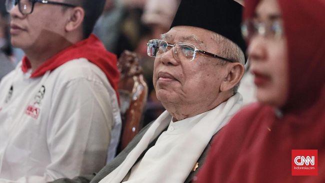Ma'ruf Amin Tegaskan Tak Jadi Alat Politik Jokowi