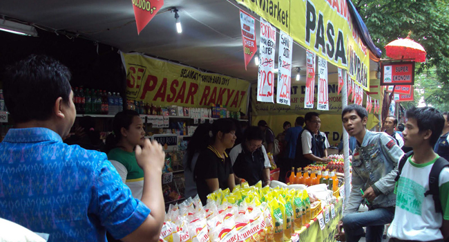 Pasar Murah Bukan Menurunkan Harga Tapi Untuk Berbagi