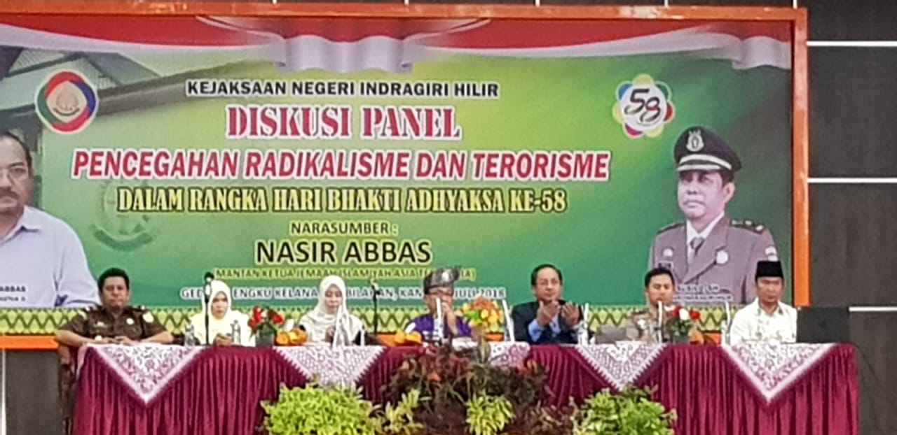 HM Wardan Hadiri Diskusi Panel Pencegahan Radikalisme Dan Terorisme