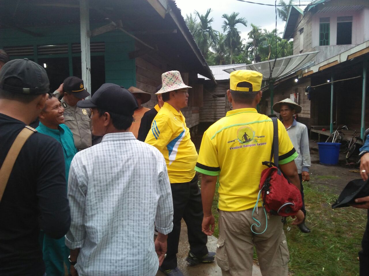 Wardan Syuting Video Persiapan Hari Kelapa Dunia
