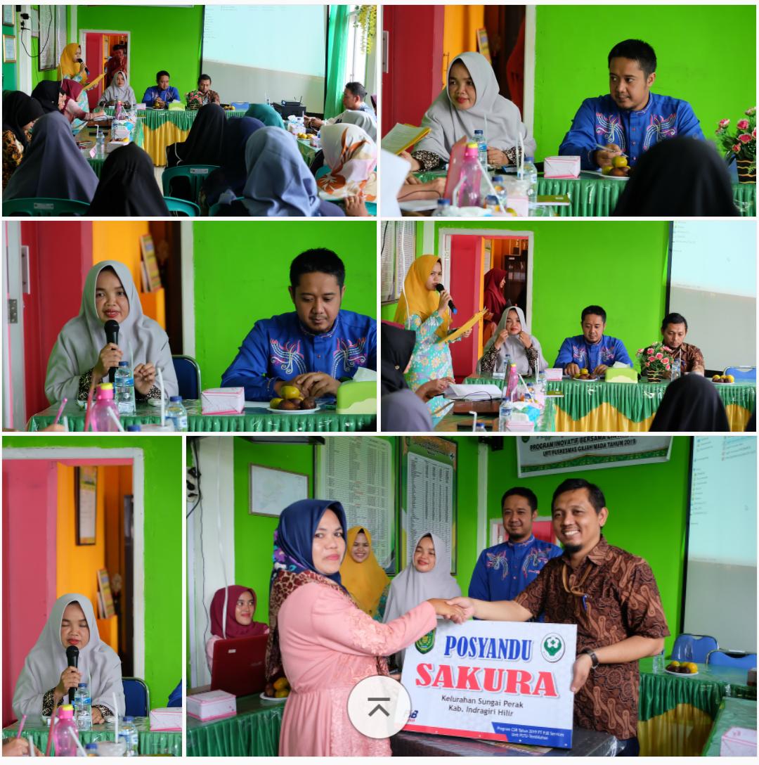 Puskesmas Gajah Mada Terima CSR dari PLTU Parit 23 Tembilahan