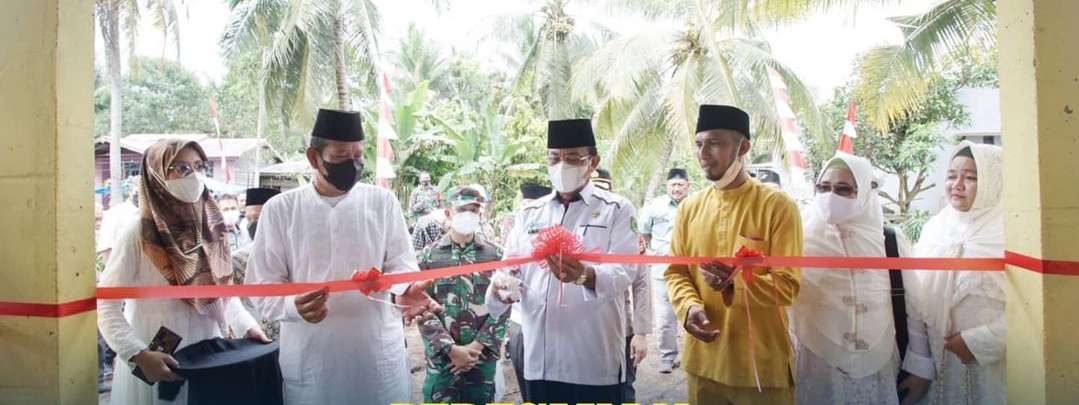 Bupati Inhil HM Wardan Resmikan Majelis Taklim As Syifaa di Teluk Belengkong