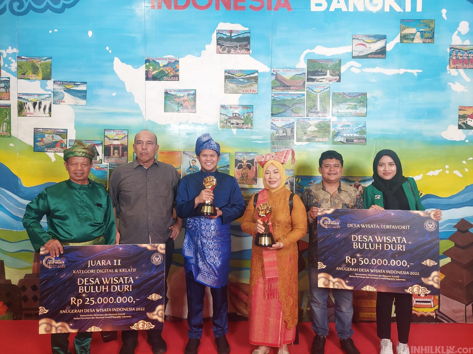 Desa Wisata Buluh Duri Kabupaten Sergai Raih 2 Penghargaan di ADWI 2022 dari Kemenparekraf RI