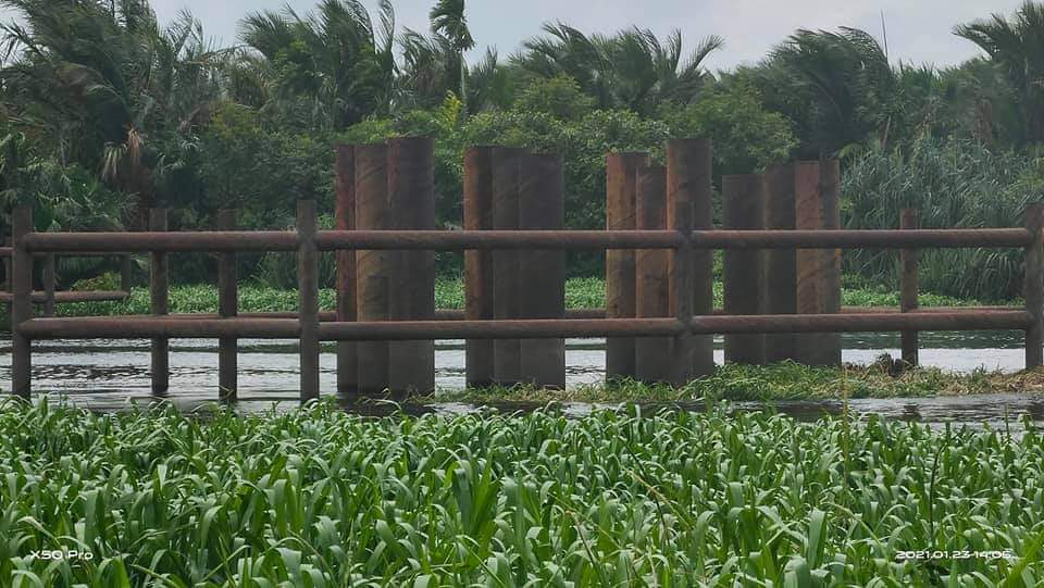 Puluhan Tahun Mangkrak, Material Jembatan Belantaraya Sering Dipreteli Maling