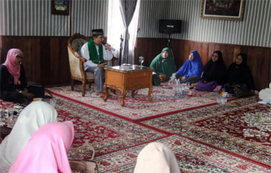 Muslimat NU Inhil Rutin Gelar Pengajian Di Rumah Suluk Kediaman Bupati