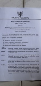 Guru Ancam Boikot UN, Walikota Pekanbaru Serang Balik dengan Terbitkan Instruksi?