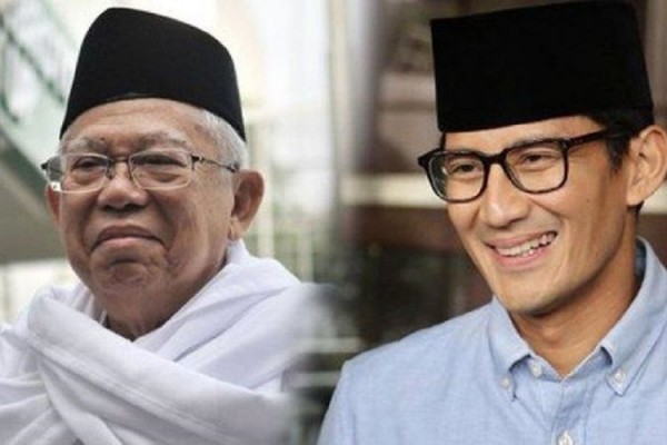 Ma'ruf Amin dan Sandiaga Silang Pendapat Soal Tenaga Kerja Asing