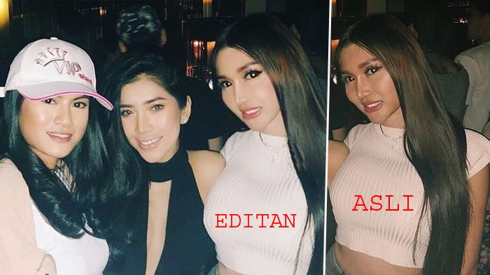 Foto Asli Lucinta Luna Bikin Syok, Perhatikan Perut dan Jari Tangan