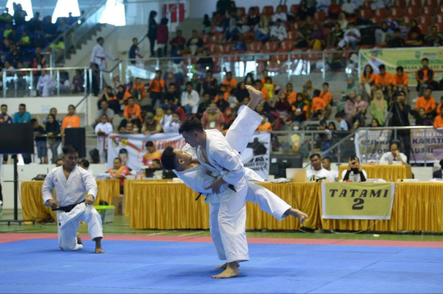 Kejurprov Karate FORKI 2024 Potensi Lahirkan Bibit Atlet Unggul