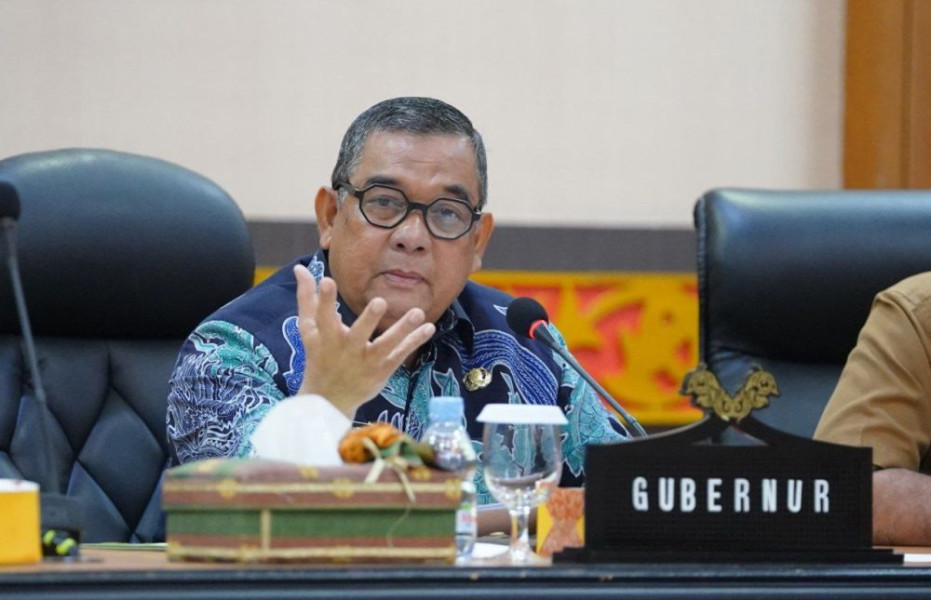 Gubernur Riau Minta BUMD Harus Mampu Jadi Jembatan Pemasaran Hasil Tani