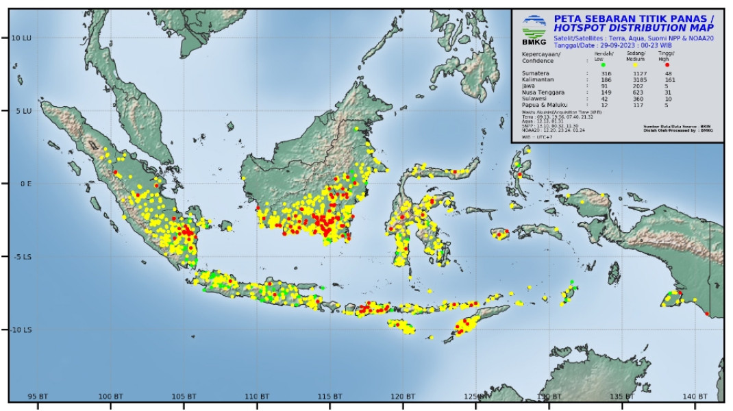 Muncul Kabut Asap di Pekanbaru, BPBD Riau: Kabut Asap Kiriman