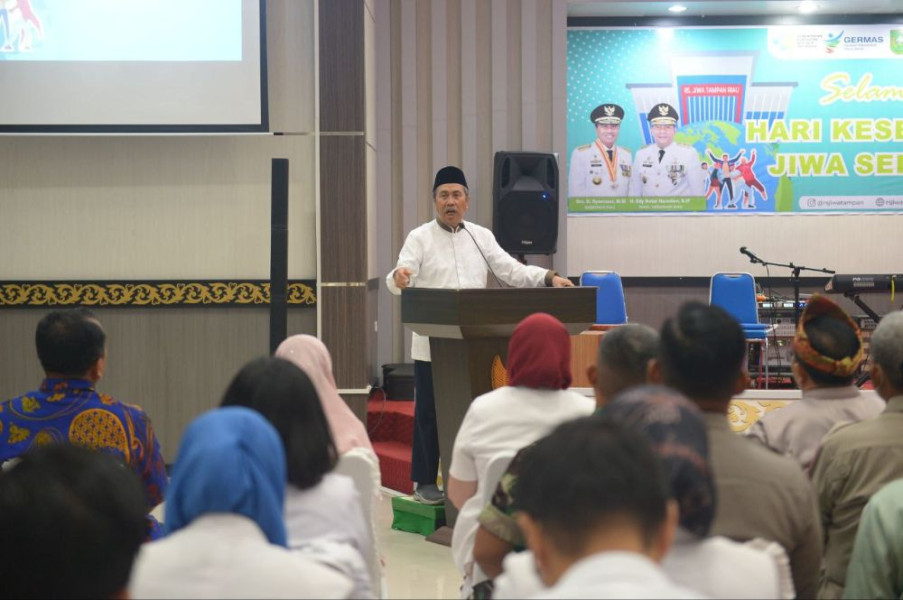 Gubernur Syamsuar: Penderita Penyakit Jiwa Berhak Dapatkan Pelayanan