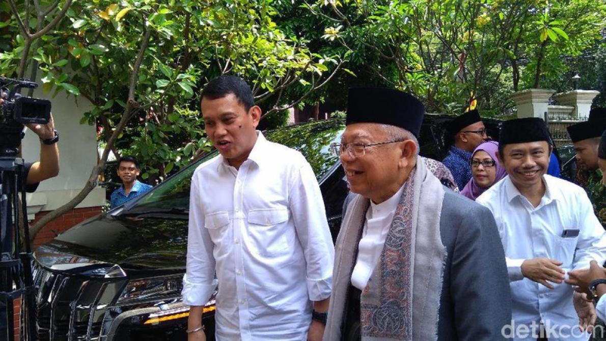 Maruf Amin akan Gaet Suara Santri Milenial