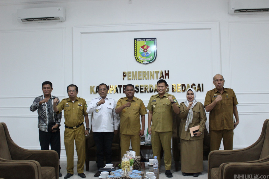 BNNK Sergai Diterima Langsung Bupati dan Wabup, Bahas Tentang P4GN