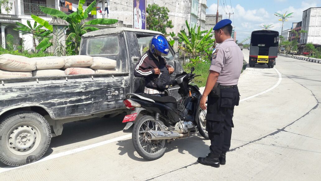 Sebanyak 255 Pengendara di Inhil Ditilang