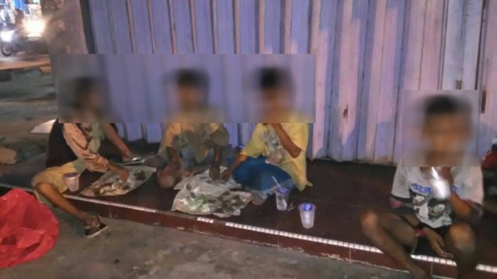Persoalan Anak Terlantar di Jalan M.Boya Tembilahan Belum Temui Titik Terang