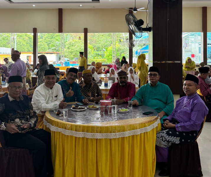 Hadiri Halal Bi Halal KKIH, Bacagubri Abdul Wahid Didoakan Para Tokoh Inhil Pekanbaru