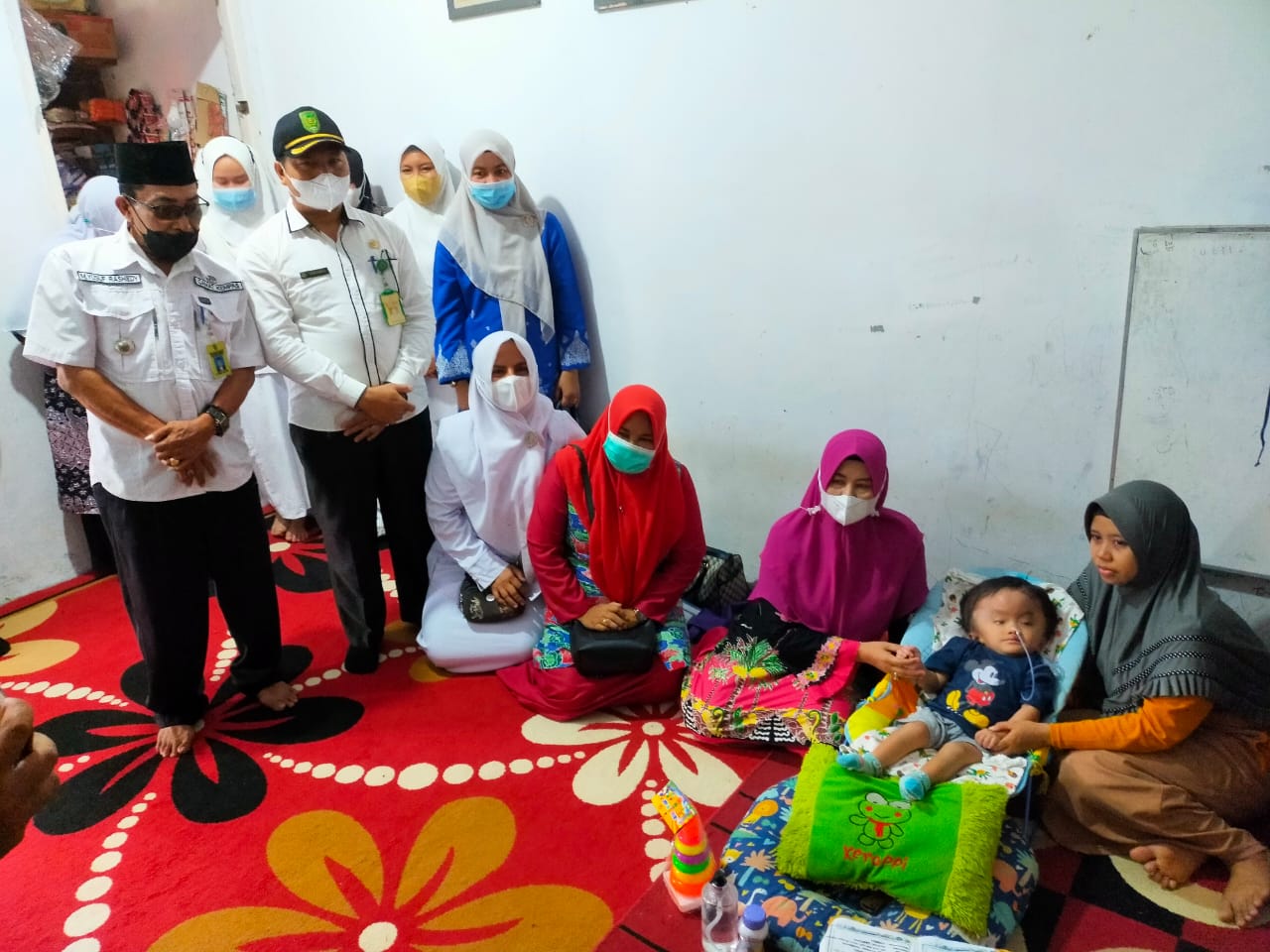Puskesmas Kempas Jaya Pantau dan Bantu Anak Penderita Gizi Buruk