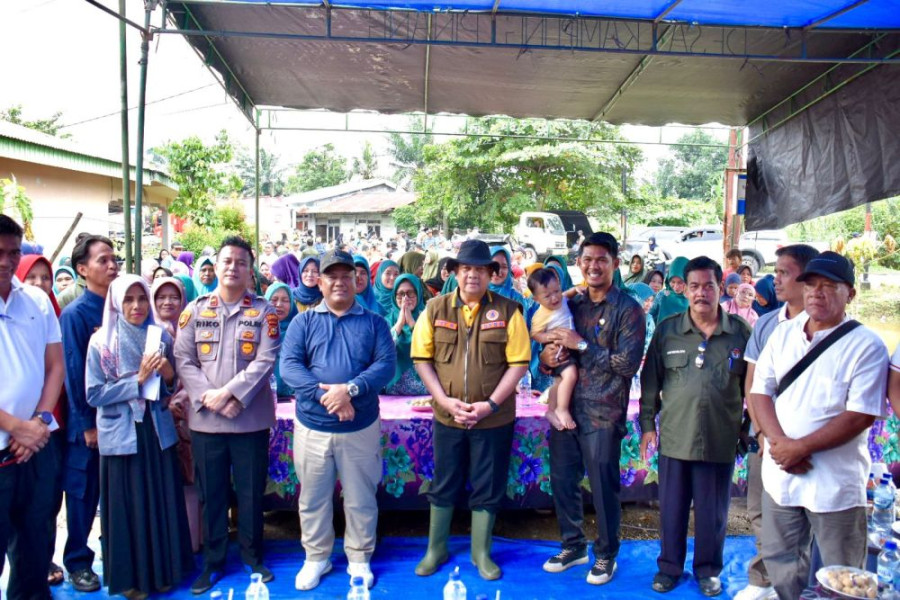 Kampar Terima 25 Ton Beras dari Cadangan Pangan Pemerintah Provinsi Riau dan Bapanas RI